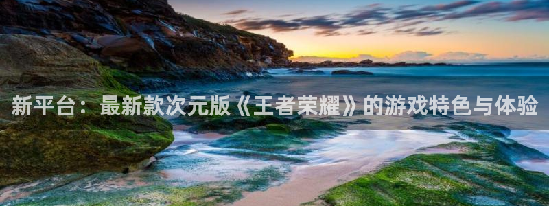 手机星欧娱乐下载安装：新平台：最新款次元版《王者荣耀》的游戏