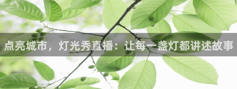 857tv体育免费直播：点亮城市，灯光秀直播：让每一盏灯都讲述故事